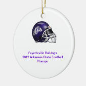 State Champ Fayetteville Ornament (Links)