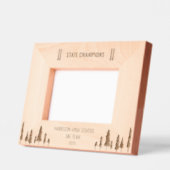 State Champions School Ski Team Custom Gegraveerde Lijstjes (Links)