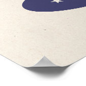 State College, PA Retro Varsity-Style Poster (Hoek)