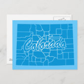 State Colorado Briefkaart (Voorkant / Achterkant)