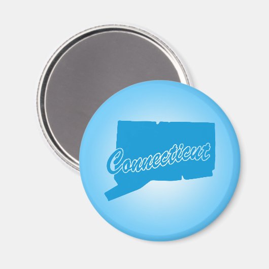 State Connecticut Magnet (Voorkant / Achterkant)