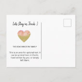 *~* STATE CONNECTICUT | Nieuw adres - verplaatsen Aankondigingskaart (Achterkant)