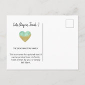 *~* STATE CONNECTICUT | Nieuw adres - verplaatsen Aankondigingskaart (Achterkant)