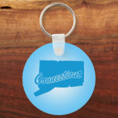 State Connecticut Sleutelhanger (Voorkant)