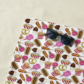 State Fair Carnival Food Nachos Cotton Snoep Strandlaken (In situ)