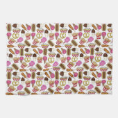 State Fair Carnival Food Nachos Cotton Snoep Theedoek (Horizontaal)