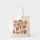 State Fair Carnival Food Nachos Cotton Snoep Tote Bag (Voorkant)