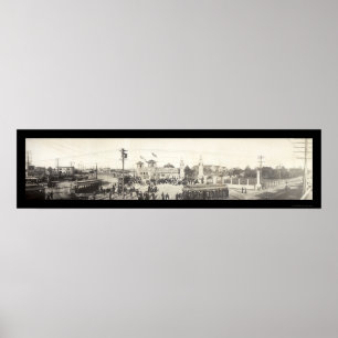 State Fair Dallas TX foto 1908 Poster