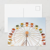 State Fair Ferris Wheel Briefkaart (Voorkant / Achterkant)