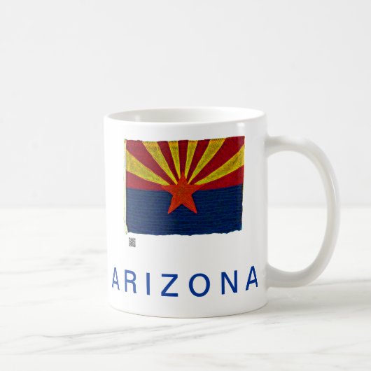 STATE FLAG ARIZONA KOFFIEMOK (Rechts)