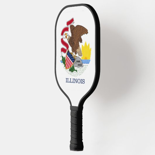 State Flag of Illinois, Verenigde Staten Pickleball Paddle (Links)