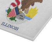 State Flag of Illinois, Verenigde Staten Snijplank (Hoek)