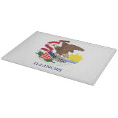 State Flag of Illinois, Verenigde Staten Snijplank (Hoek)