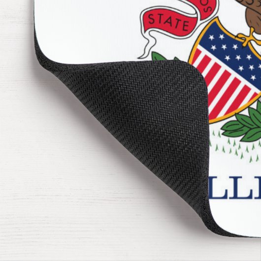 State Flag of Illinois, Verenigde Staten van Ameri Muismat (Hoek)