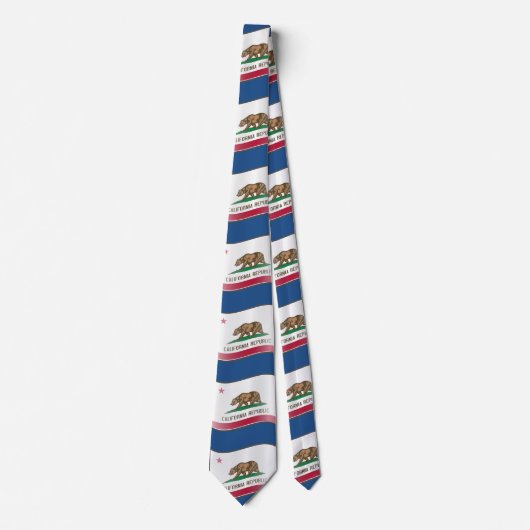 STATE FLAG VAN CALIFORNIA STROPDAS (Voorkant)