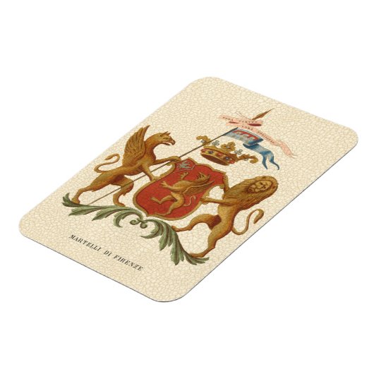 State Heraldic Badge met Griffin en Lion Magneet (Linkerzijde)