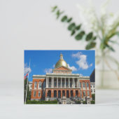 State House Boston Briefkaart (Staand voorkant)