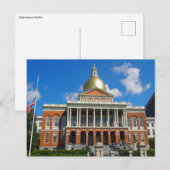 State House Boston Briefkaart (Voorkant / Achterkant)