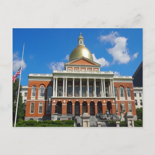 State House Boston Briefkaart (Voorkant)