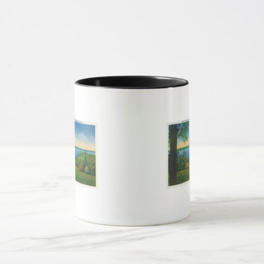 State Hwy Schilderachtig Uitzicht Owasco Lake Mok (Midden)