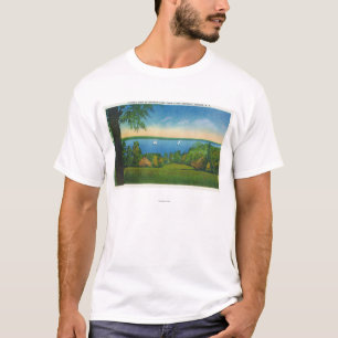 State Hwy Schilderachtig Uitzicht Owasco Lake T-shirt