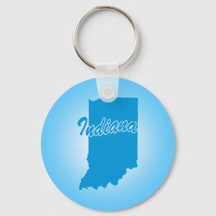 State Indiana Sleutelhanger