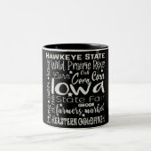 State/Iowa Two-Tone Coffee Mok (Center)