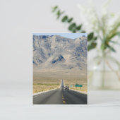 State Line in Californië en Nevada Briefkaart (Staand voorkant)