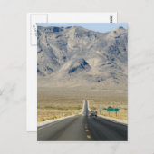 State Line in Californië en Nevada Briefkaart (Voorkant / Achterkant)