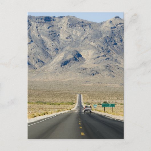 State Line in Californië en Nevada Briefkaart (Voorkant)