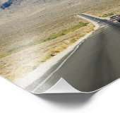 State Line in Californië en Nevada Foto Afdruk (Hoek)