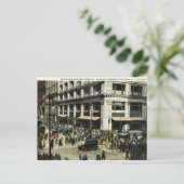 State & Madison Sts., Chicago IL, 1922  Briefkaart (Staand voorkant)