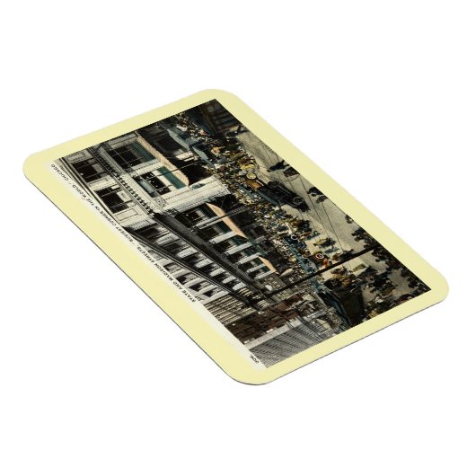 State & Madison Sts., Chicago IL, 1922  Magneet (Rechterzijde)