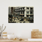 State & Madison Sts., Chicago IL, 1922  Poster (Keuken)