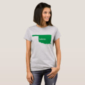 State Map Oklahoma Belong T-shirt (Voorkant volledig)