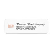 State Map van PENNSYLVANIA met hart - ELK KLEUR Etiket (Voorkant)