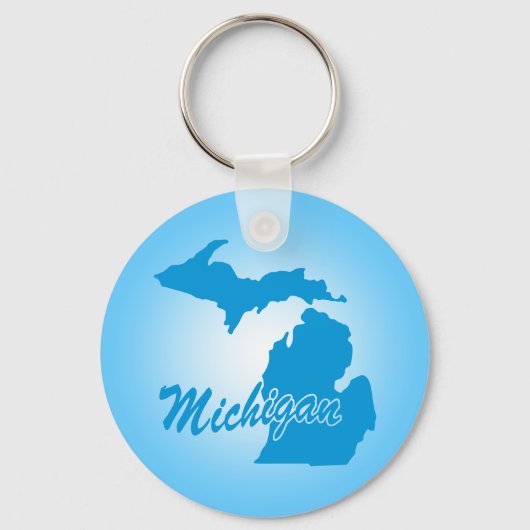 State Michigan Sleutelhanger (Voorkant)
