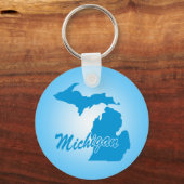 State Michigan Sleutelhanger (Voorkant)
