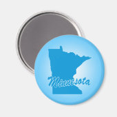 State Minnesota Magnet (Voorkant / Achterkant)