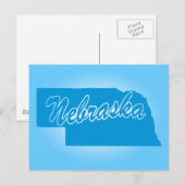 State Nebraska Briefkaart (Voorkant / Achterkant)