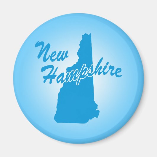 State New Hampshire Magnet (Voorkant)
