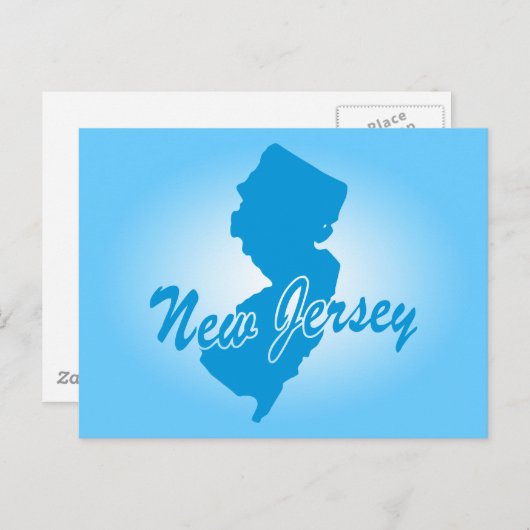 State New Jersey Briefkaart (Voorkant / Achterkant)