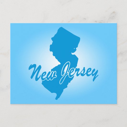 State New Jersey Briefkaart (Voorkant)