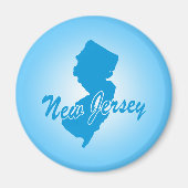 State New Jersey Magnet (Voorkant)