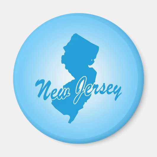 State New Jersey Magnet (Voorkant)