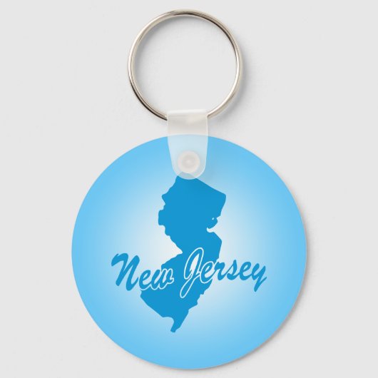 State New Jersey Sleutelhanger (Voorkant)