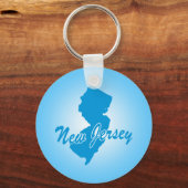 State New Jersey Sleutelhanger (Voorkant)
