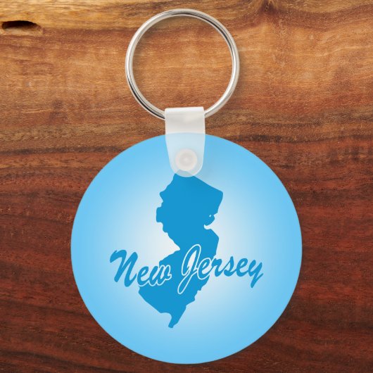 State New Jersey Sleutelhanger (Voorkant)