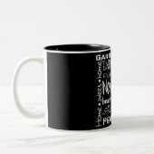 State/New Jersey Two-Tone Coffee Mok (Links)