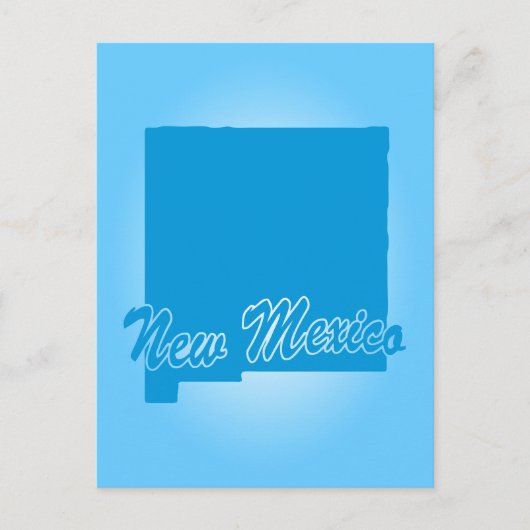 State New Mexico Briefkaart (Voorkant)